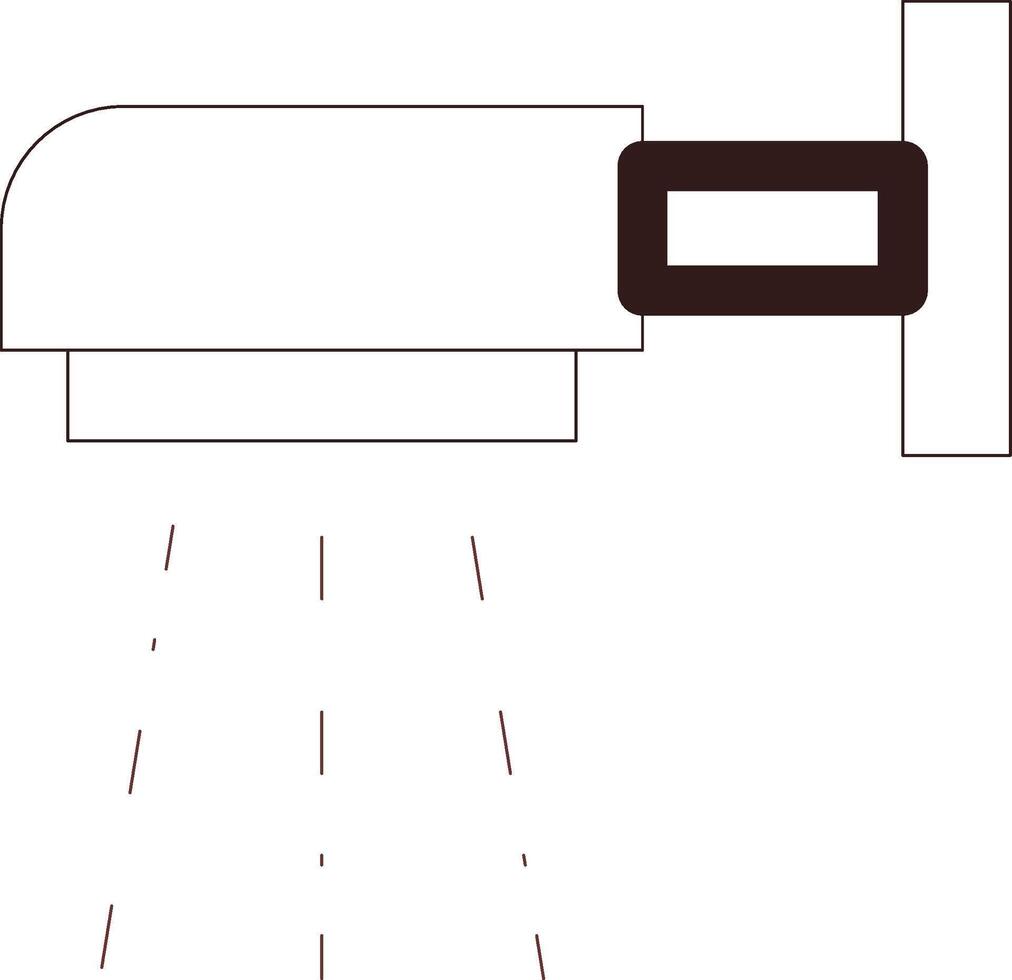Shower Creative Icon Design vector