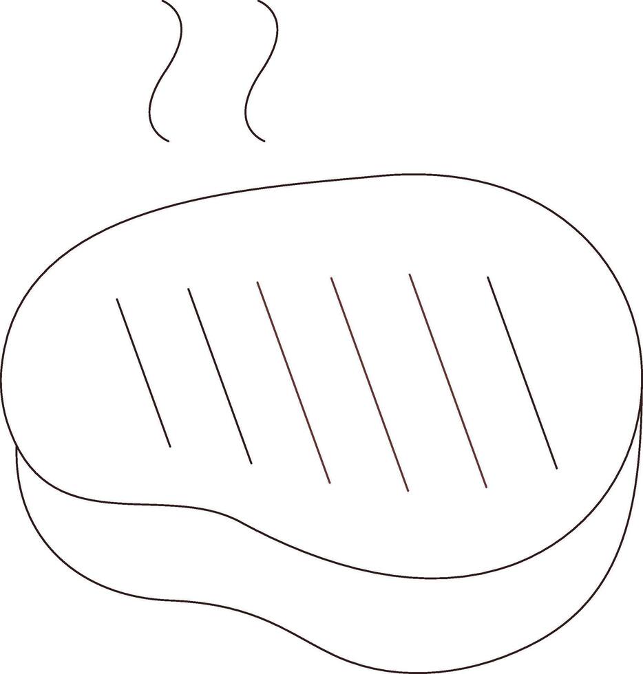 Line Two Color Design vector