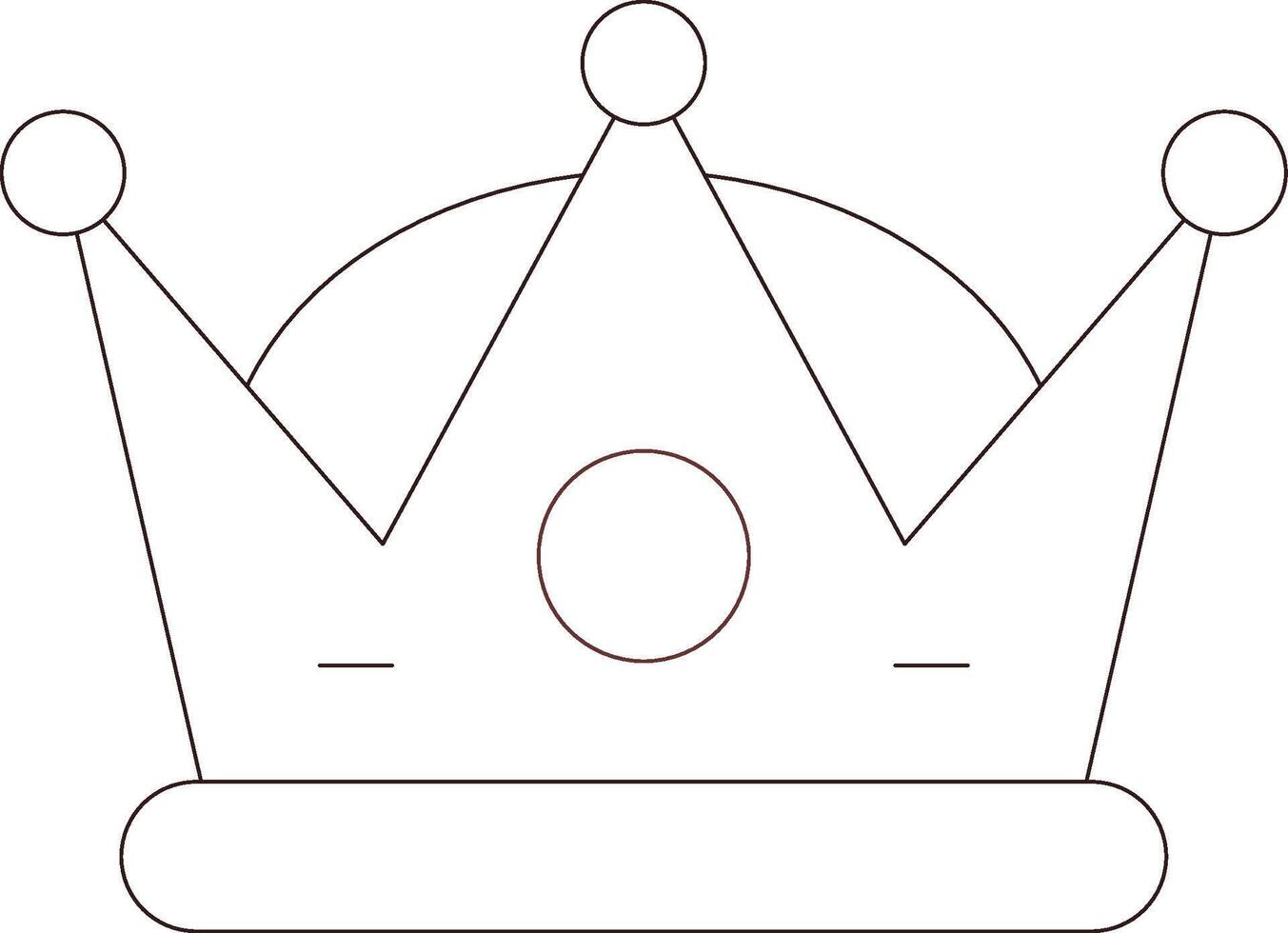 Crown Creative Icon Design vector