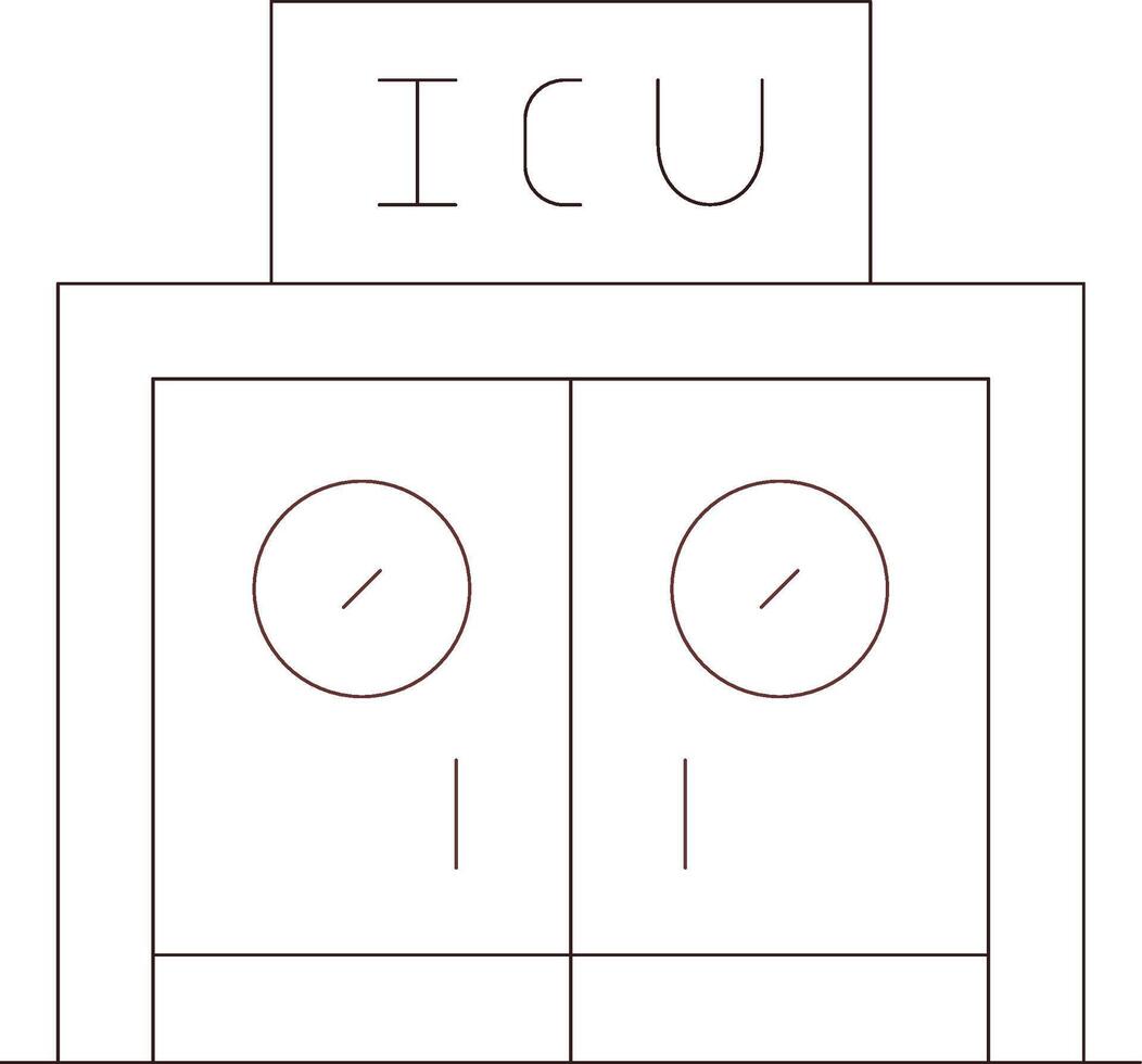 Line Two Color Design vector