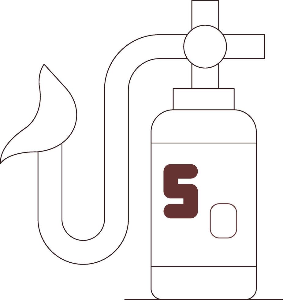 Line Two Color Design vector
