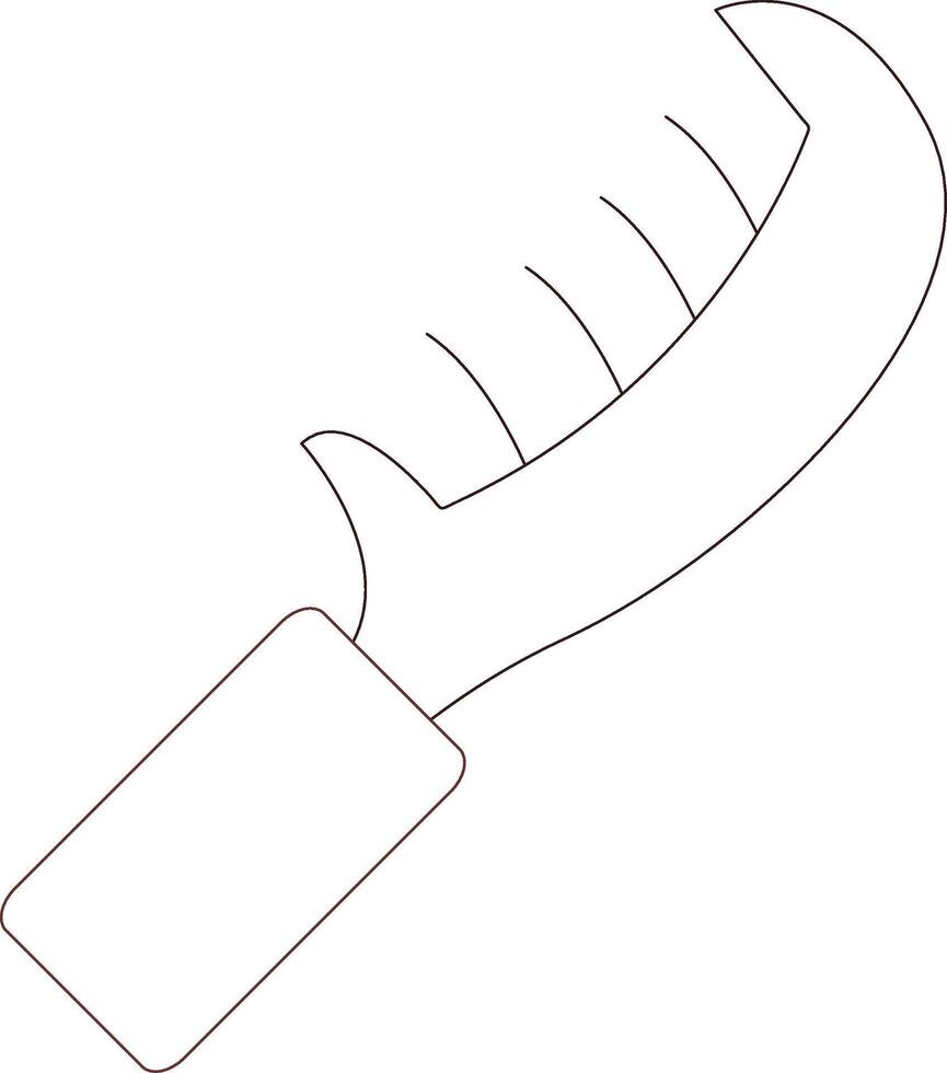 Comb Creative Icon Design vector