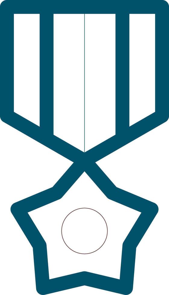 Line Two Color Design vector