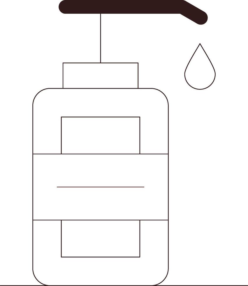 Line Two Color Design vector