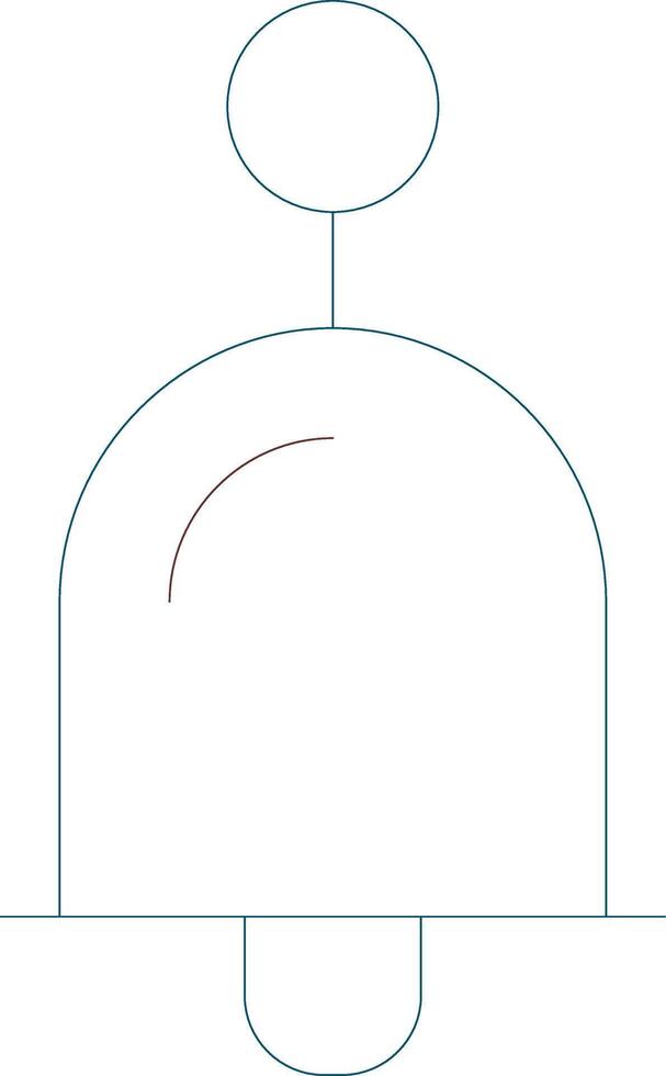 Line Two Color Design vector