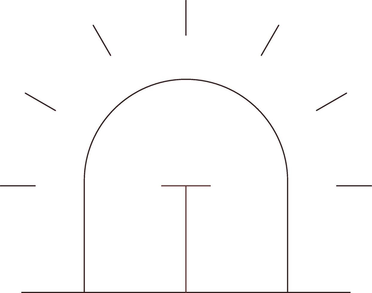 Line Two Color Design vector
