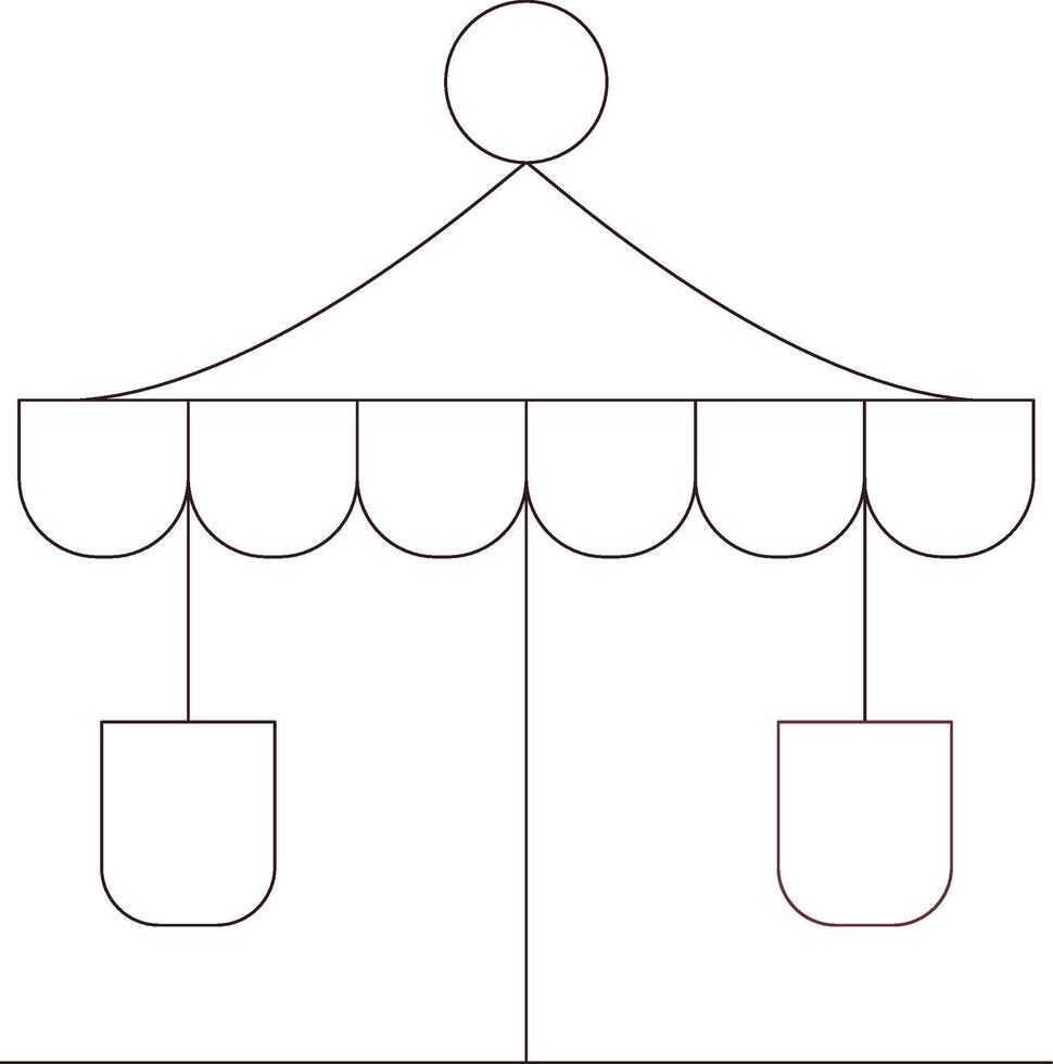 Line Two Color Design vector