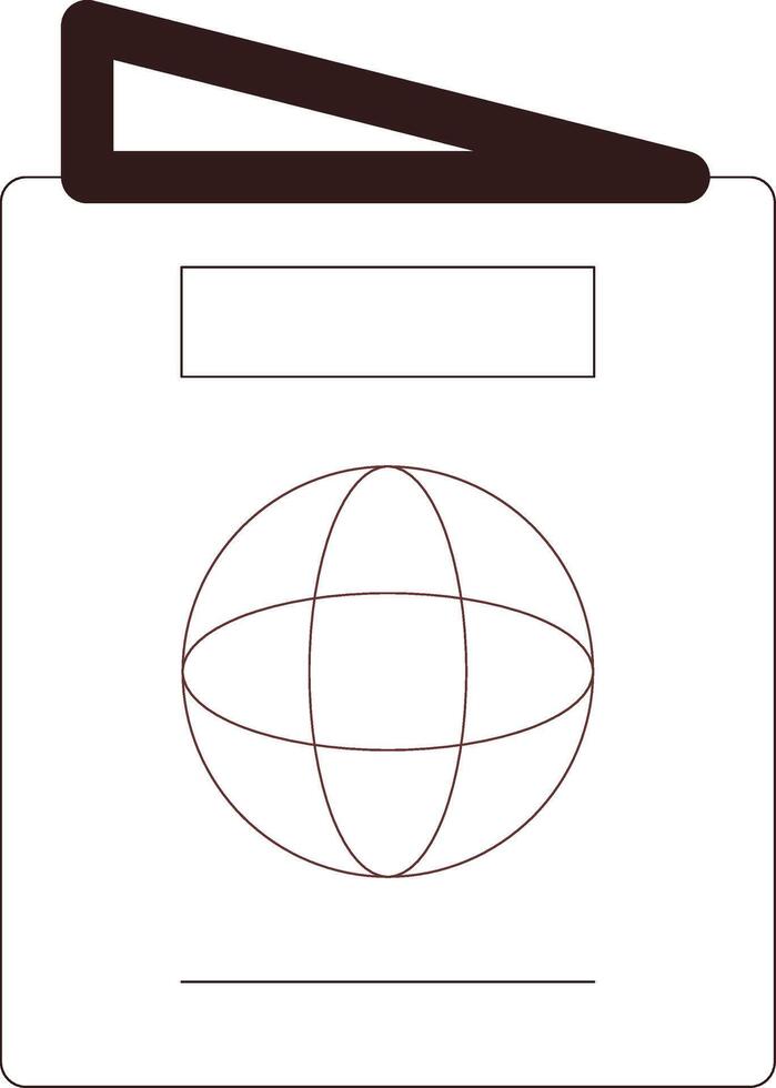 Line Two Color Design vector
