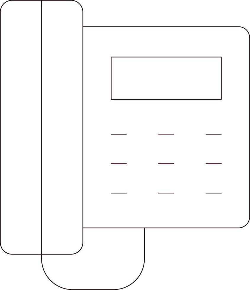Line Two Color Design vector