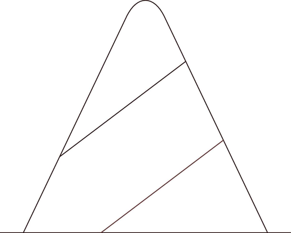 Line Two Color Design vector