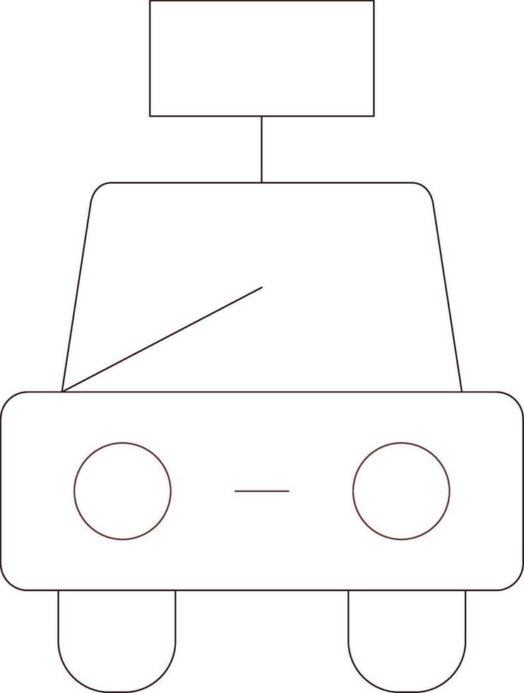 Line Two Color Design vector