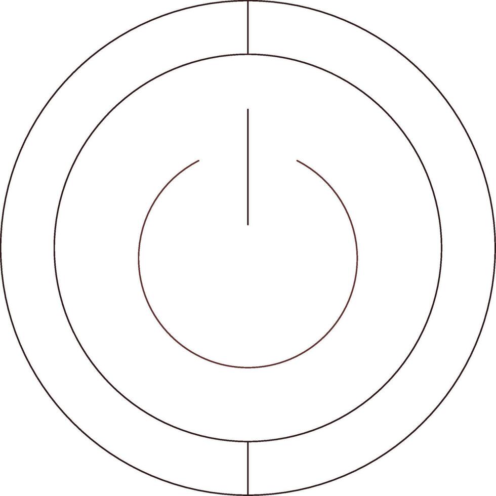 Line Two Color Design vector