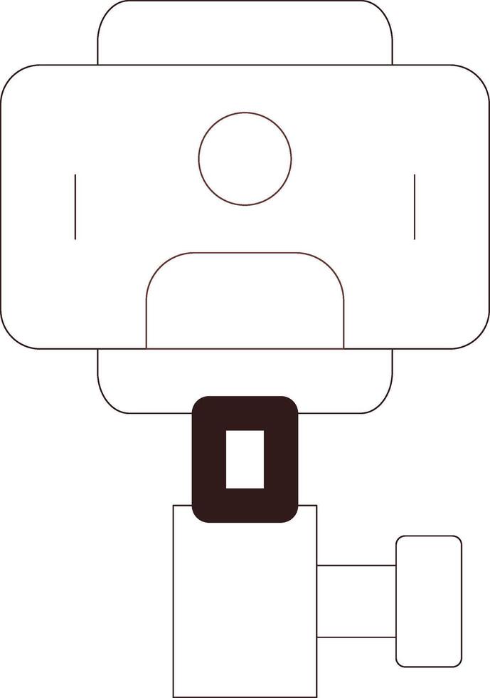 Line Two Color Design vector