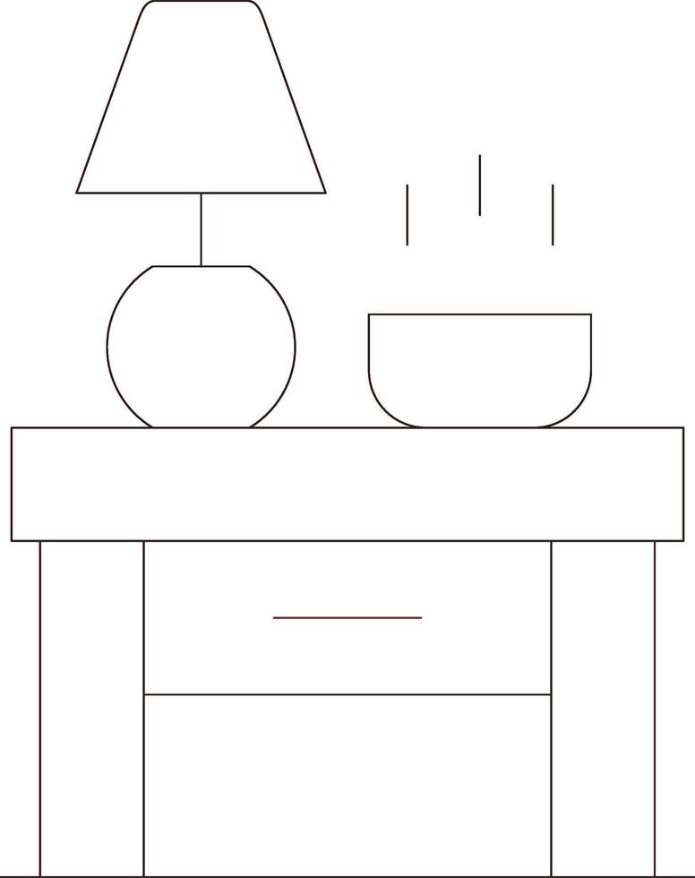Line Two Color Design vector