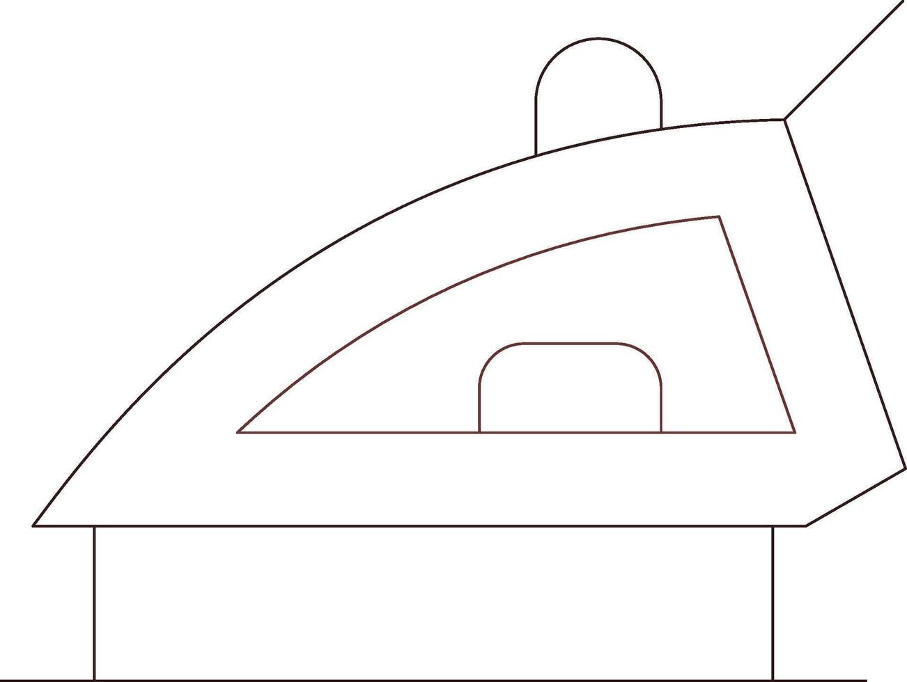 Line Two Color Design vector