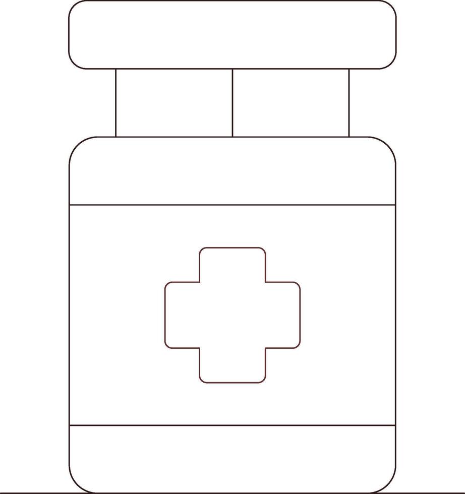 Line Two Color Design vector