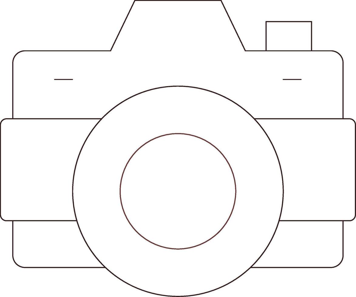 Camera Creative Icon Design vector