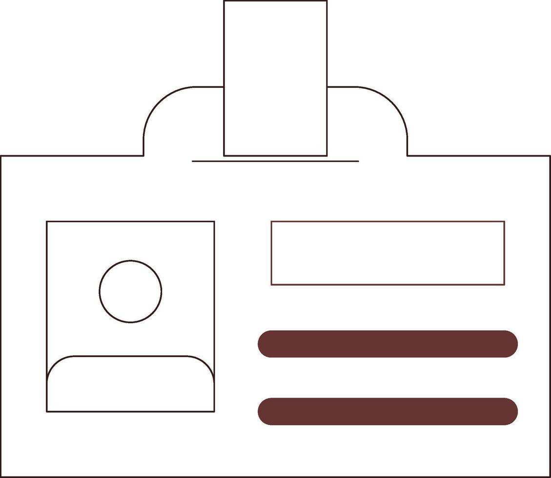 Line Two Color Design vector