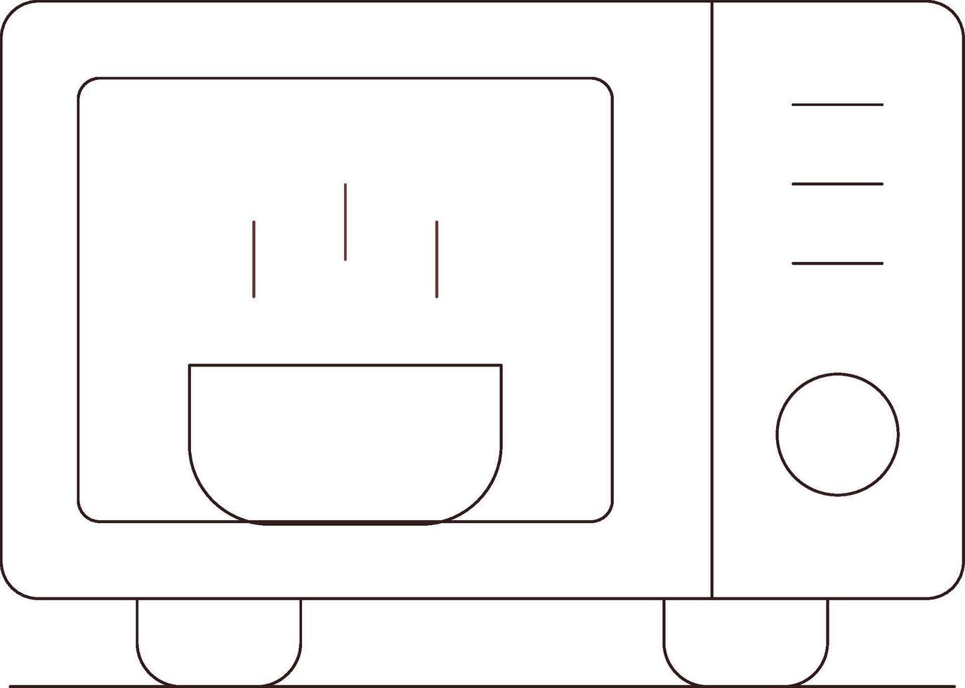 Line Two Color Design vector