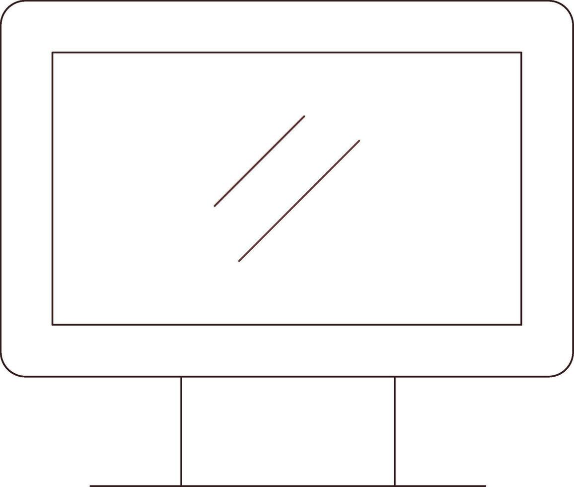 Line Two Color Design vector