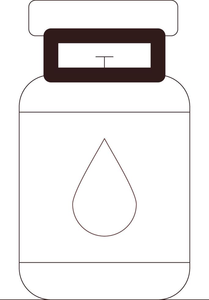 Line Two Color Design vector