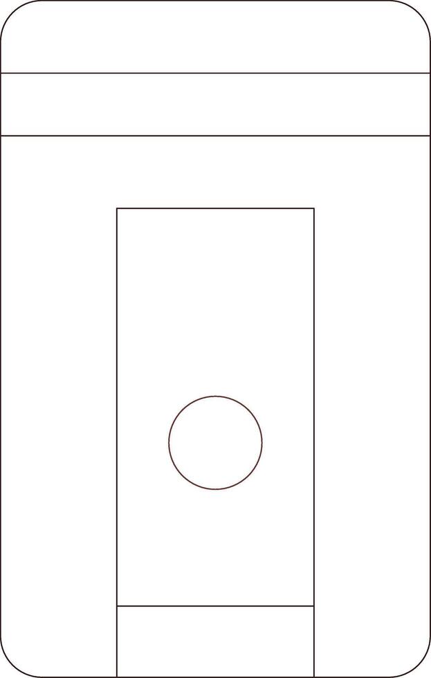 Line Two Color Design vector