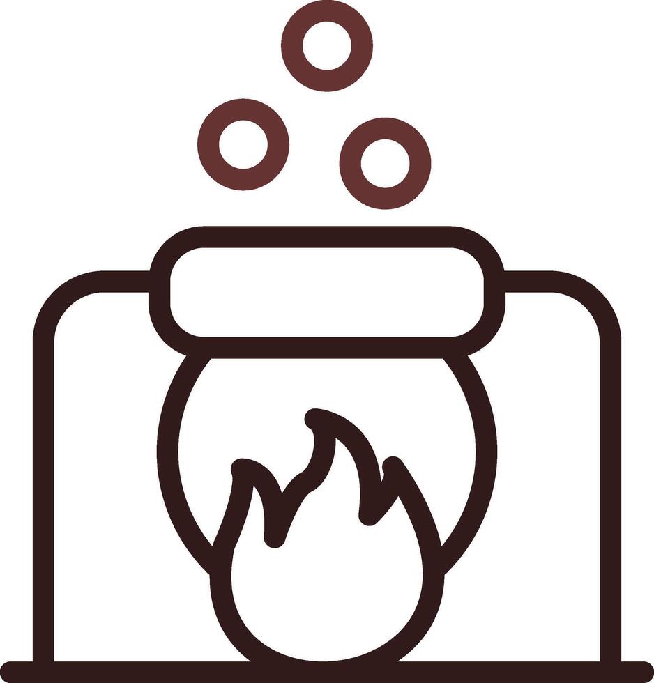 Cauldron Creative Icon Design vector
