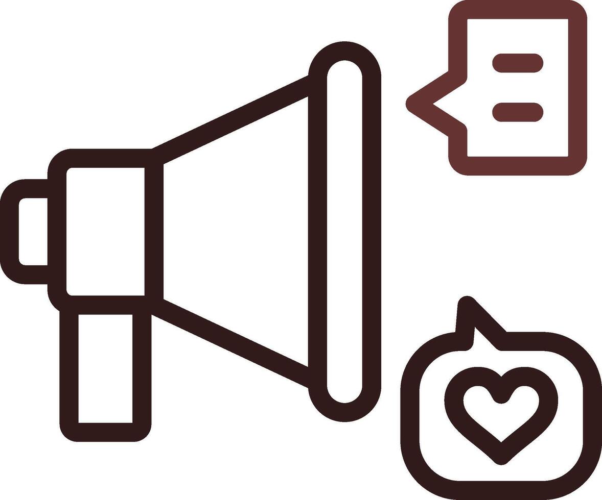 Campaign Creative Icon Design vector