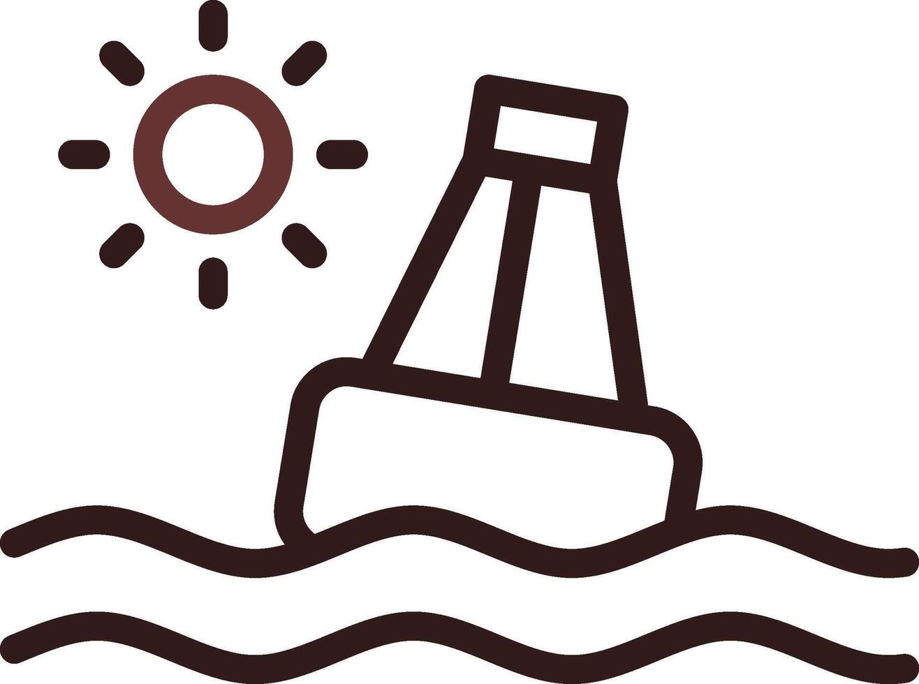 Buoy Creative Icon Design vector