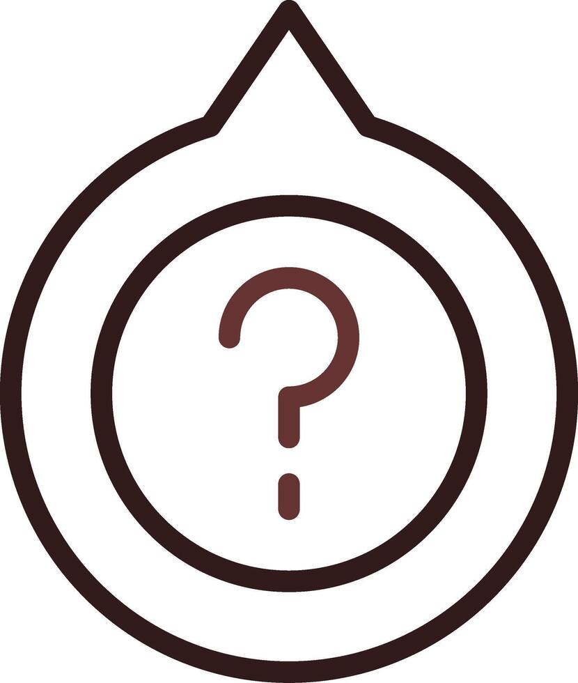 Question Creative Icon Design vector