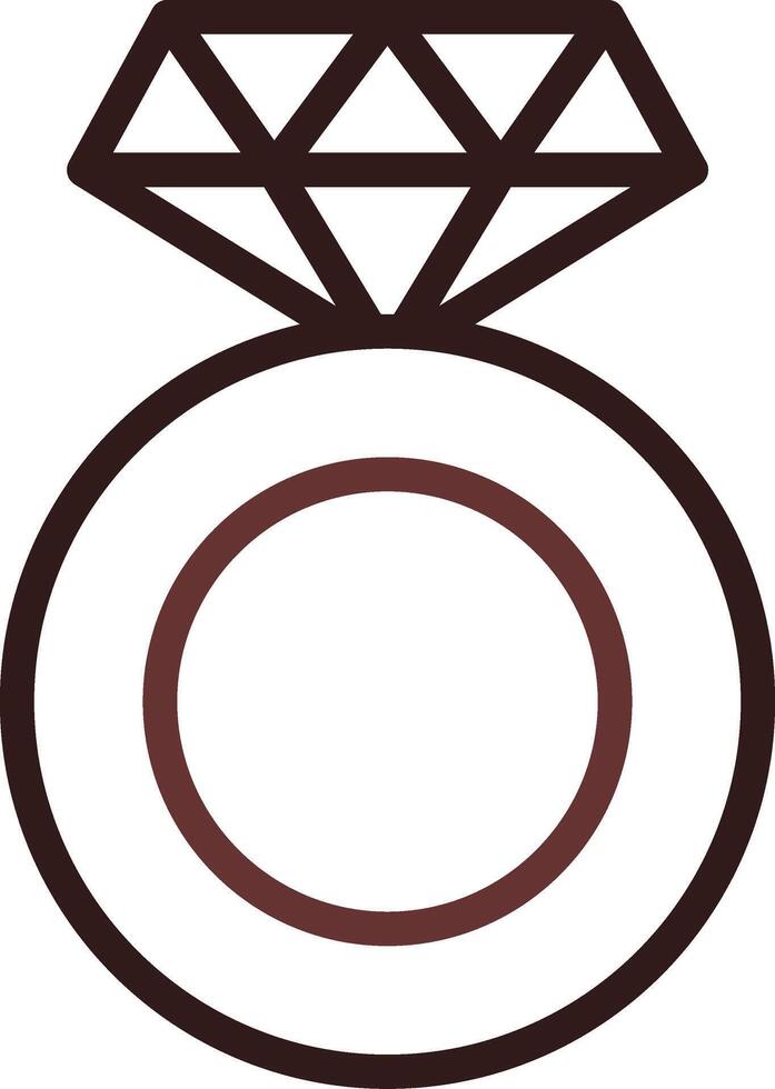 Ring Creative Icon Design vector