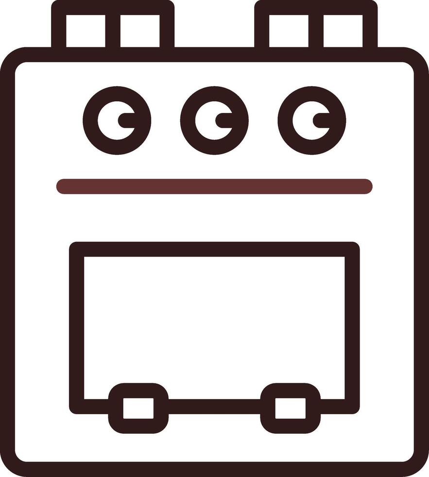 Oven Creative Icon Design vector