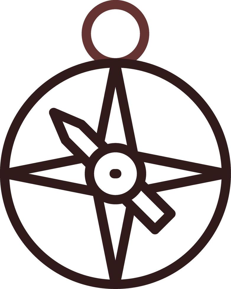 Compass Creative Icon Design vector