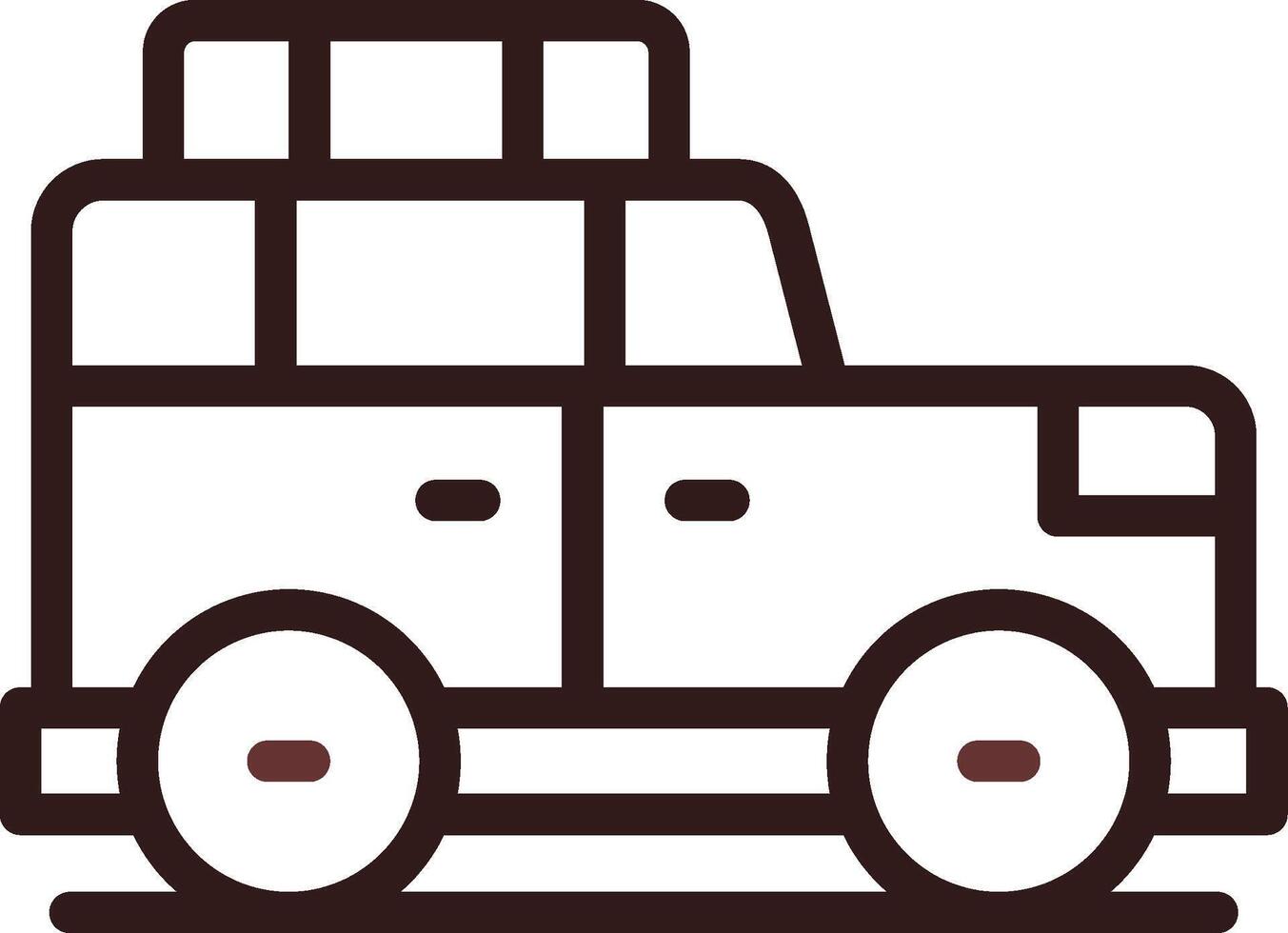 Suv Creative Icon Design vector