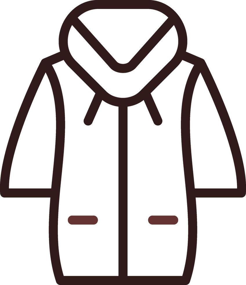 diseño de icono creativo de chaqueta vector