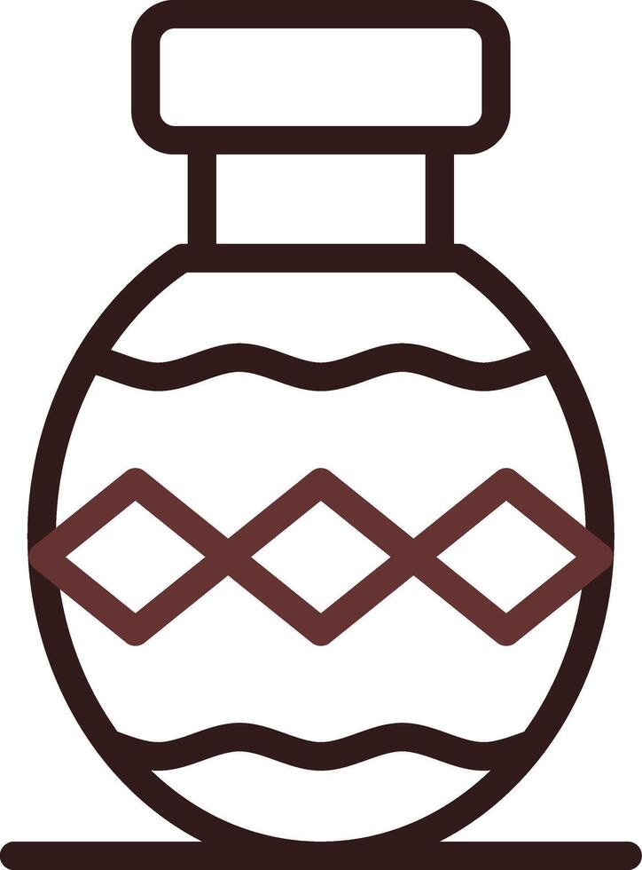 Line Two Color Design vector