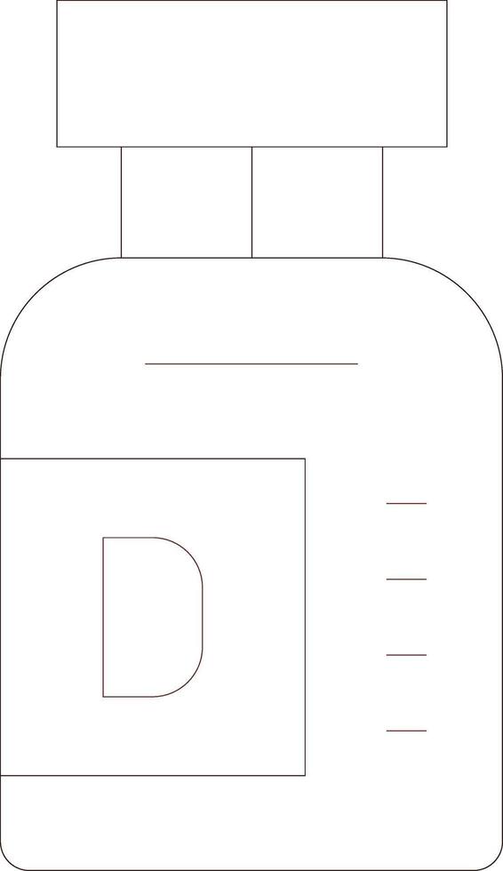 Vitamins Creative Icon Design vector