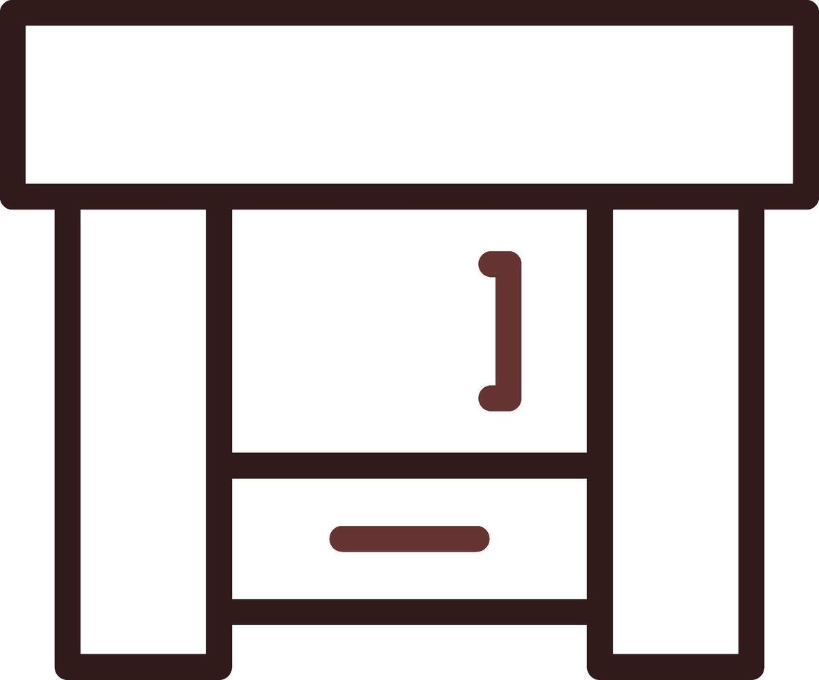 Table Creative Icon Design vector