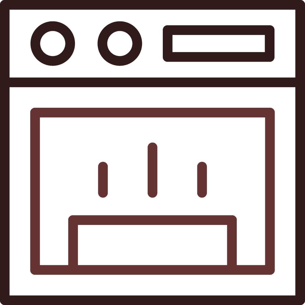 Stove Creative Icon Design vector