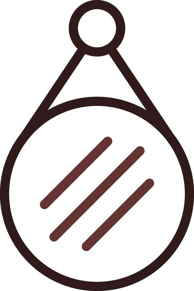 Mirror Creative Icon Design vector