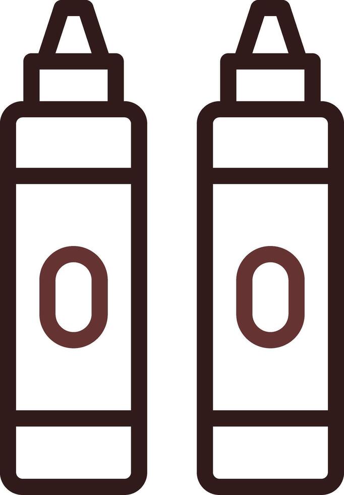 Crayons Creative Icon Design vector