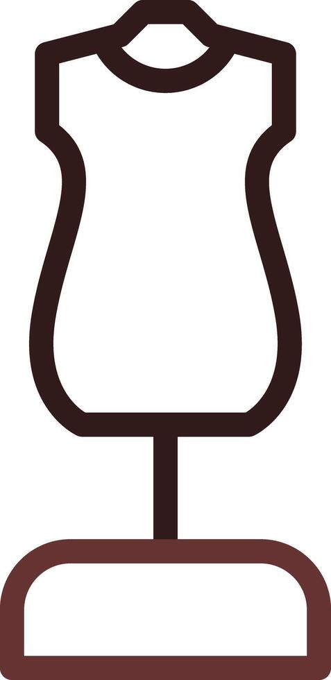 Mannequin Creative Icon Design vector