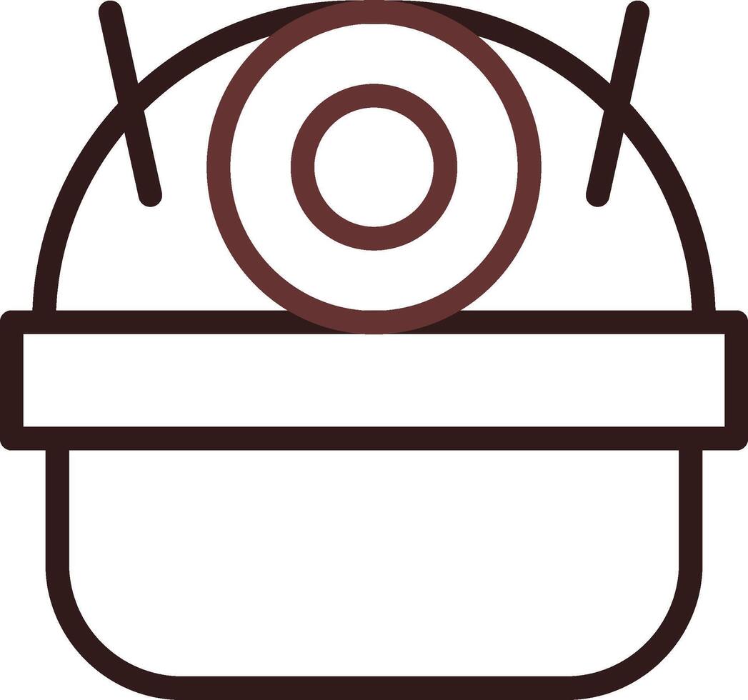 Helmet Creative Icon Design vector