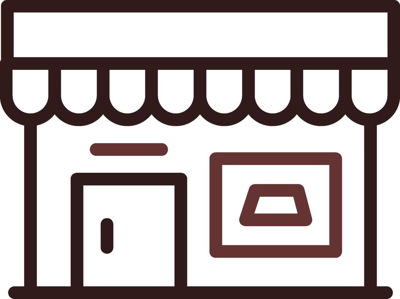 Shop Creative Icon Design vector