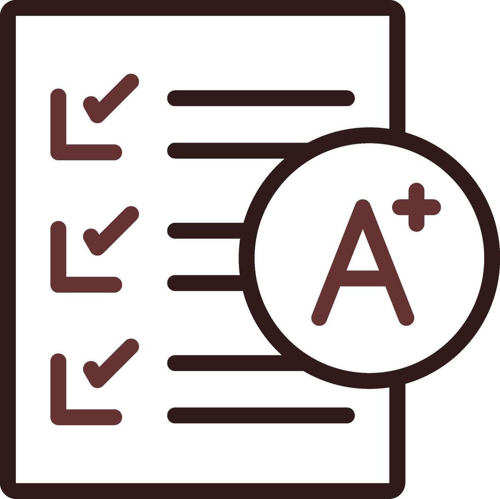 Grades Creative Icon Design vector