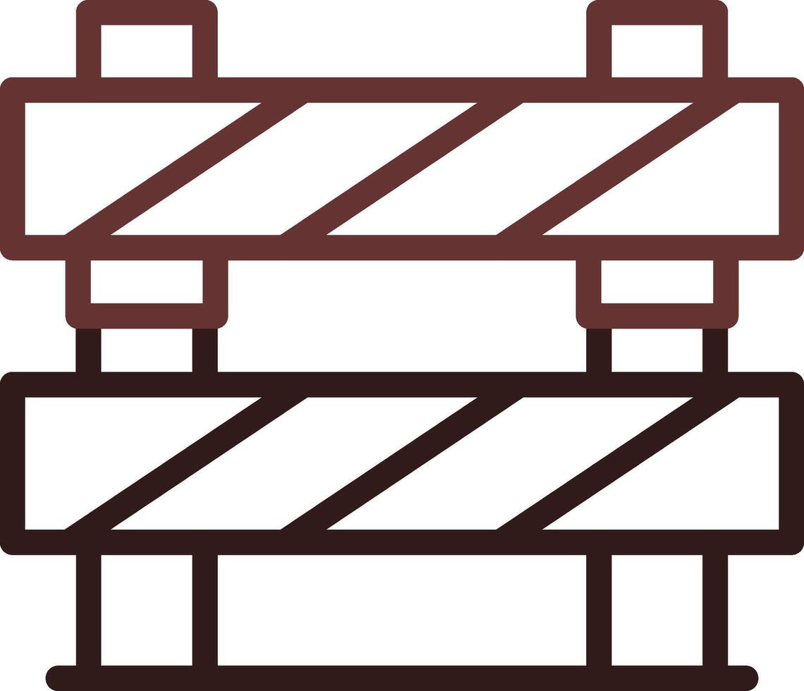 Barrier Creative Icon Design vector