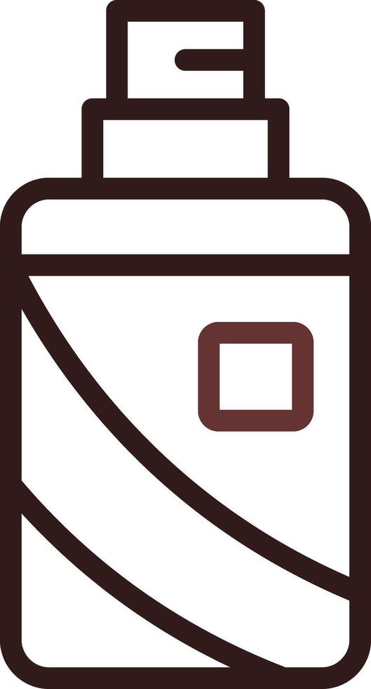 Line Two Color Design vector