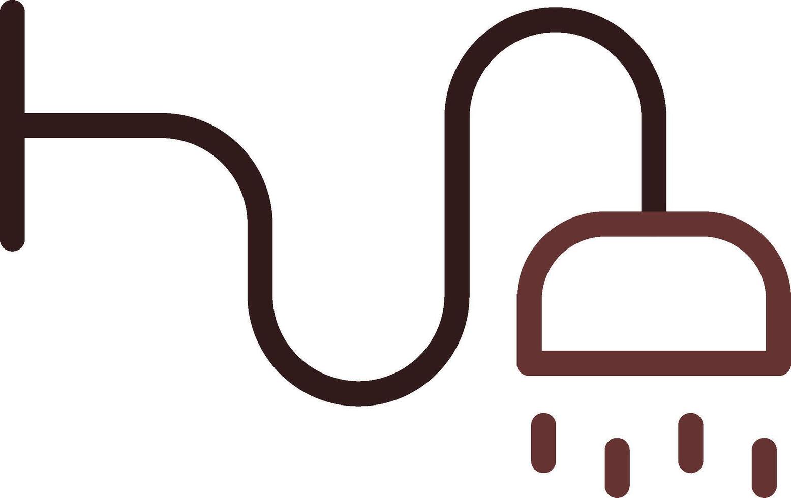 Line Two Color Design vector