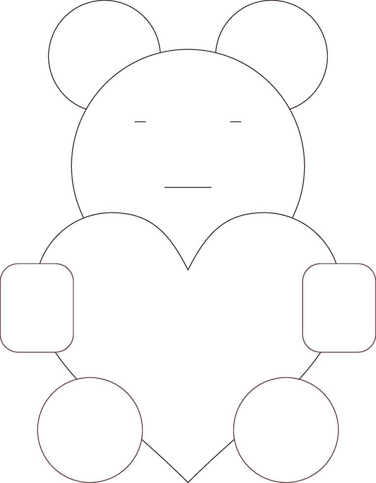 Teddy Creative Icon Design vector