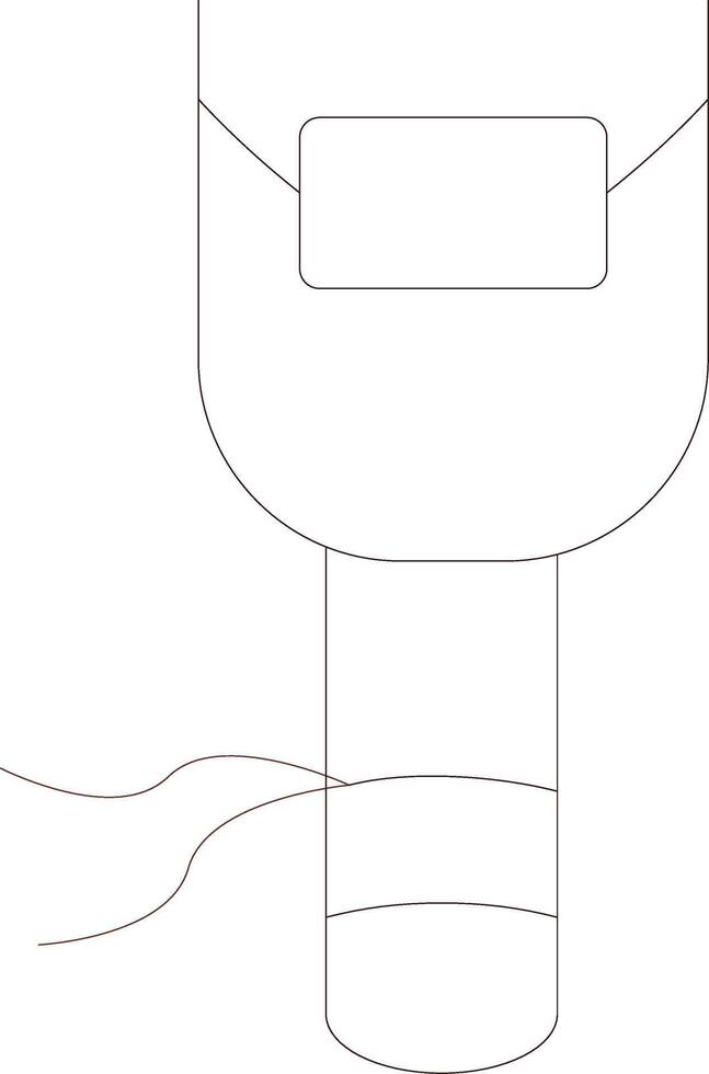 Line Two Color Design vector